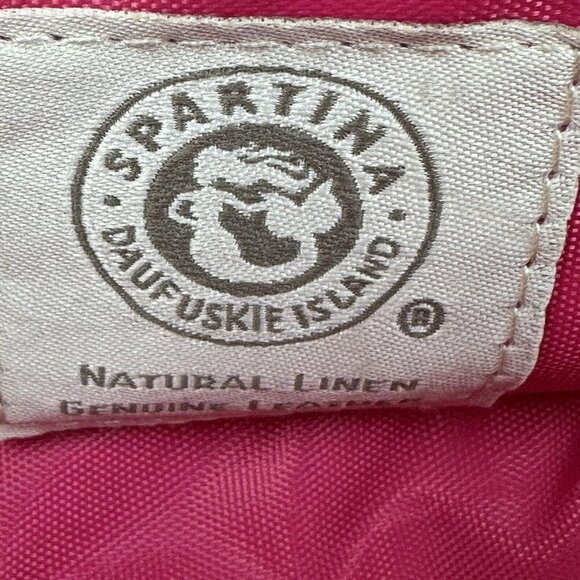 Spartina 449 Verdier Crew Phone Crossbody Bag Linen Floral Handbag Organizer - Picture 9 of 16